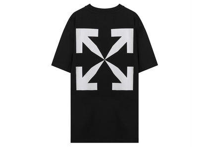 off-white mona lisa oversized t-shirt black