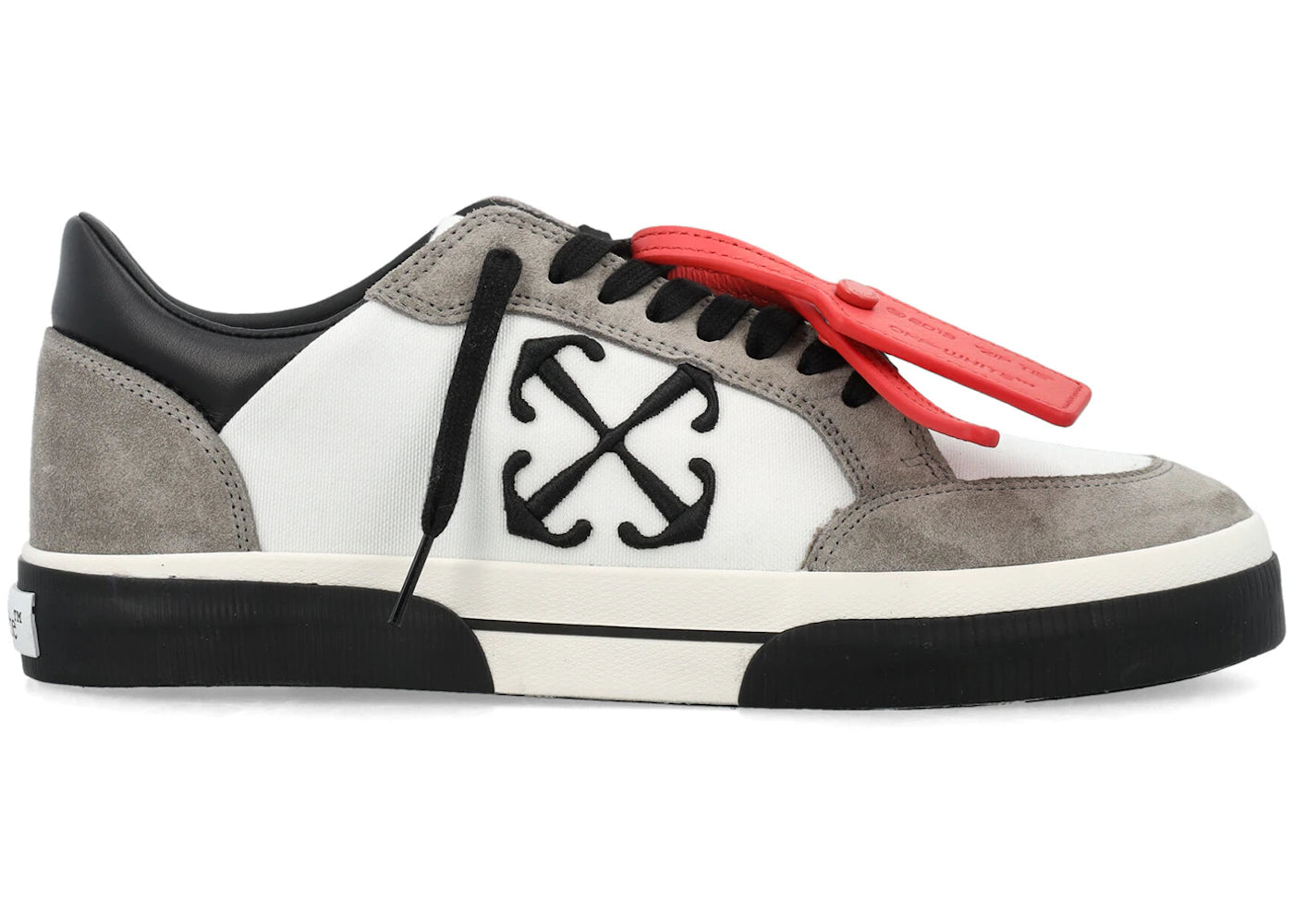 Off-White New Low Vulcanized White Beige Black