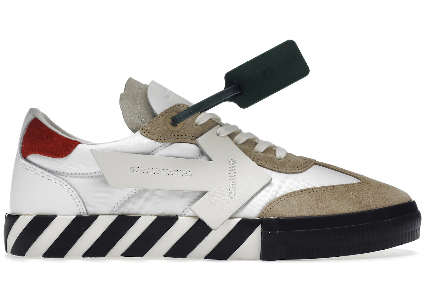 Off-White New Vulcanized Low White Beige