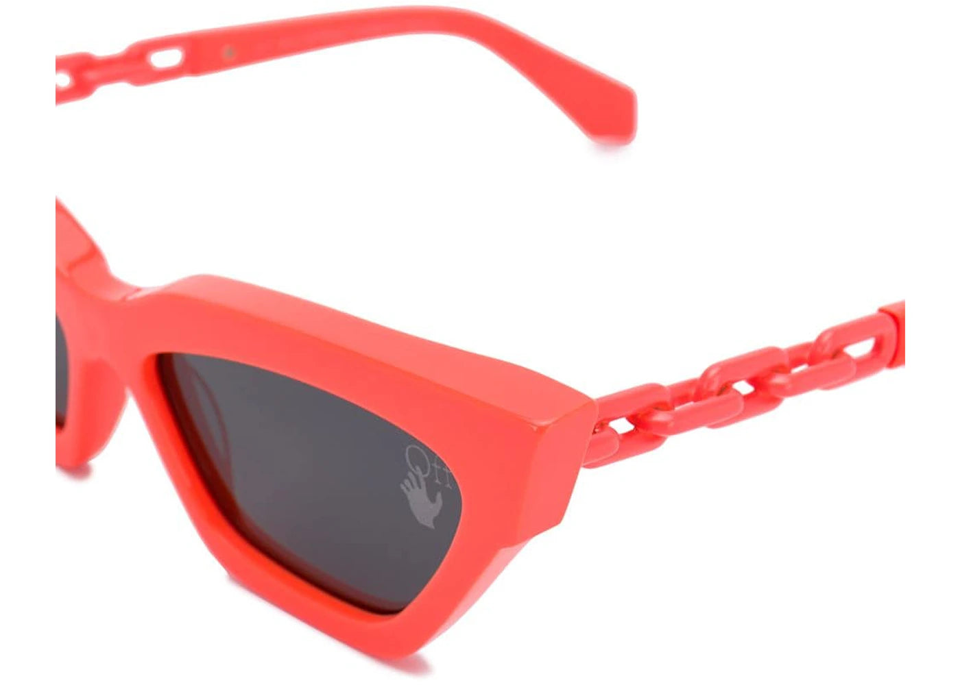 off-white nina cat eye sunglasses orange (owri021f20pla0016603) No Find
