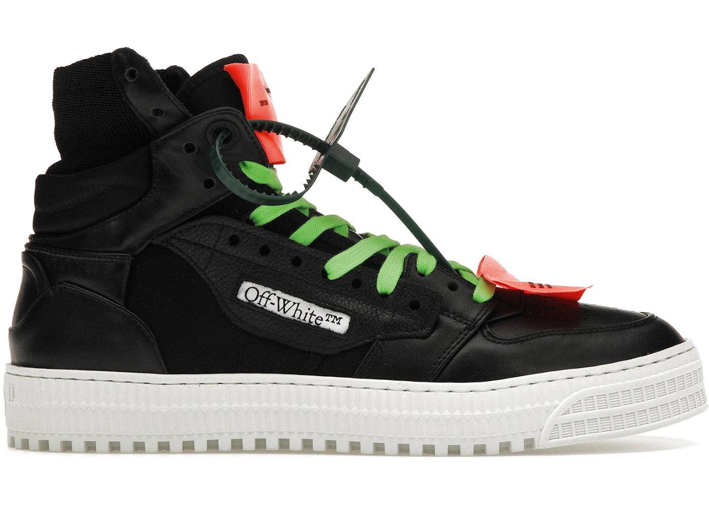 Off-White Off Court 3.0 Black Neon Green Orange