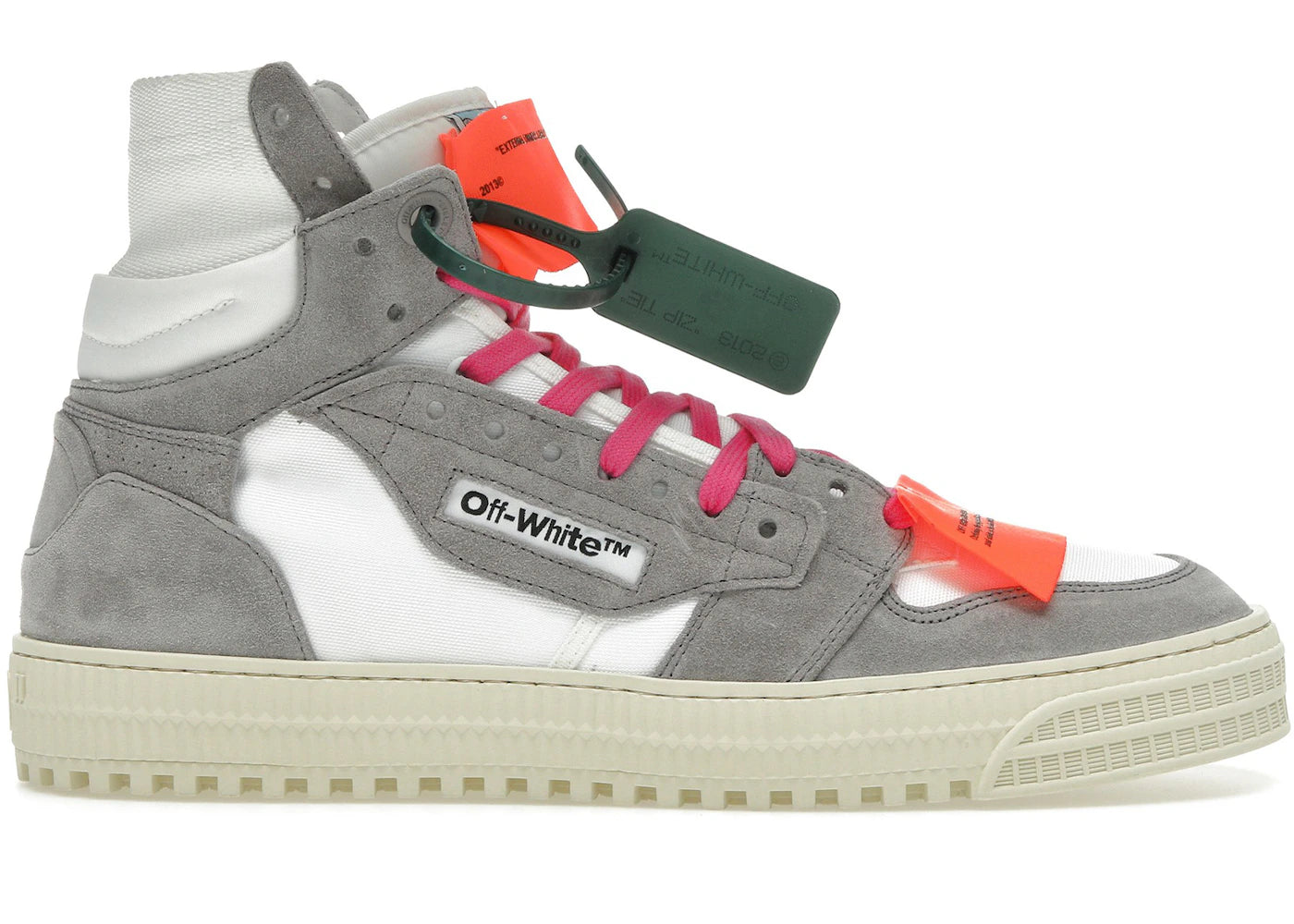 Off-White Off-Court 3.0 High White Grey Pink (Fw22)