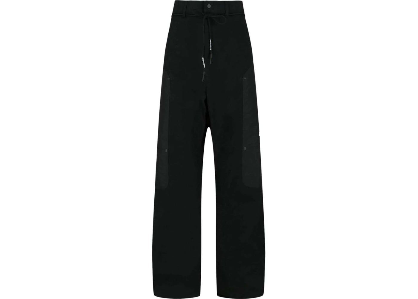 off-white off-white x nike techno fabric track pants black