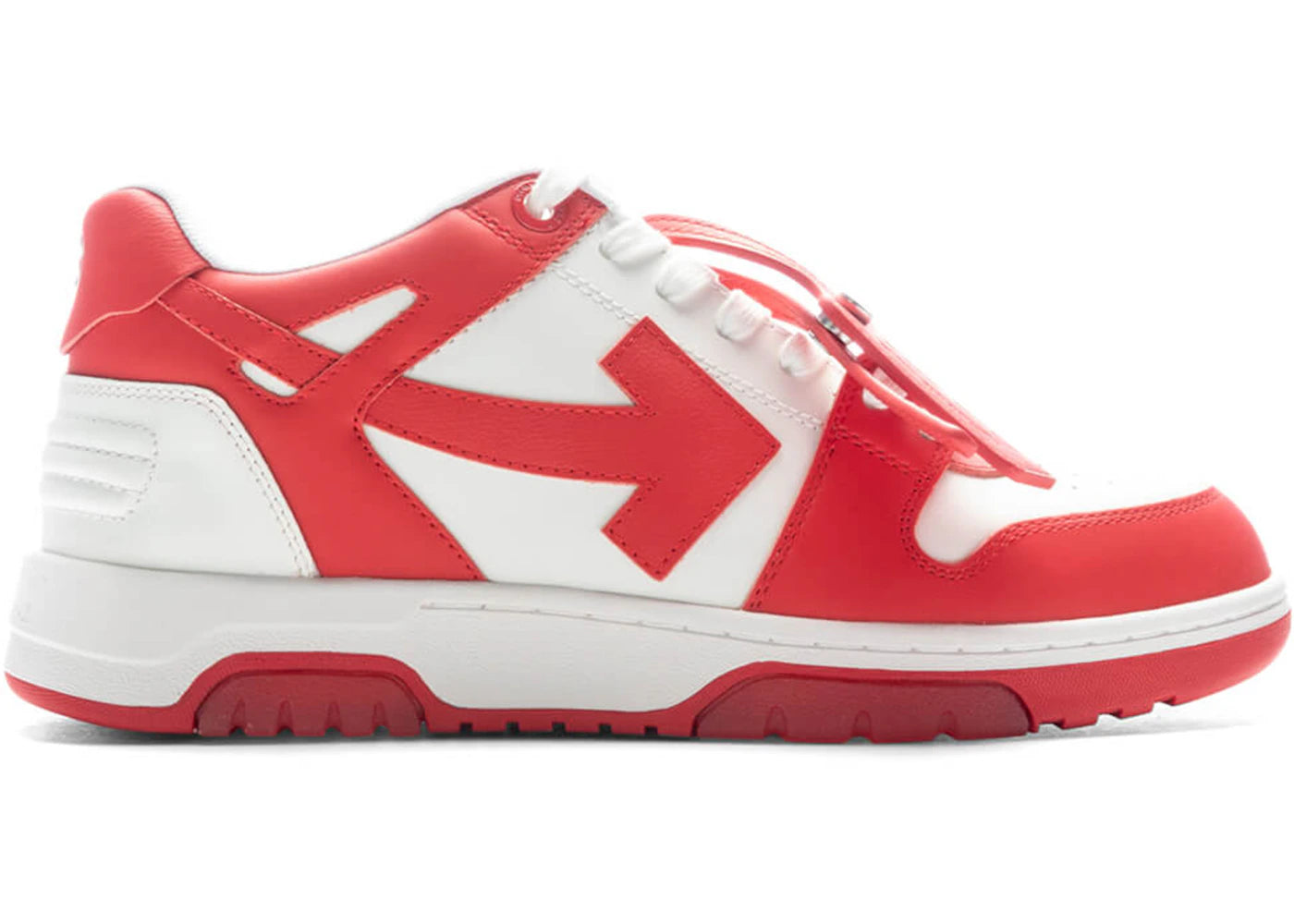 Off-White Out Of Office Low White Red