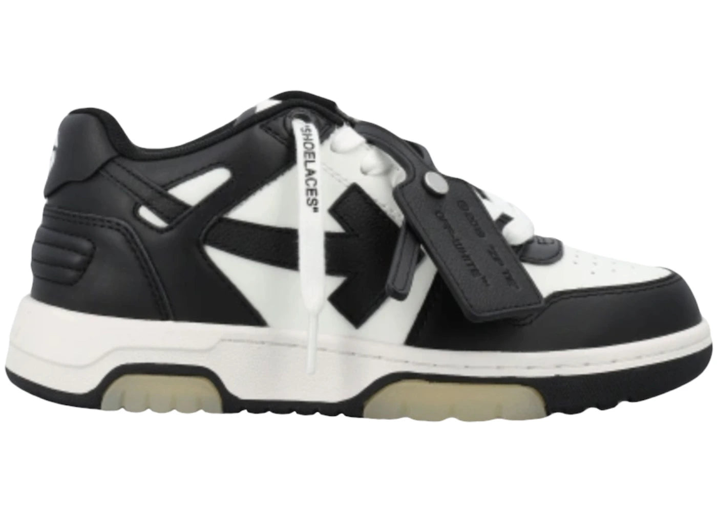 Off-White Out Of Office "Ooo" Low Black White (Women'S)