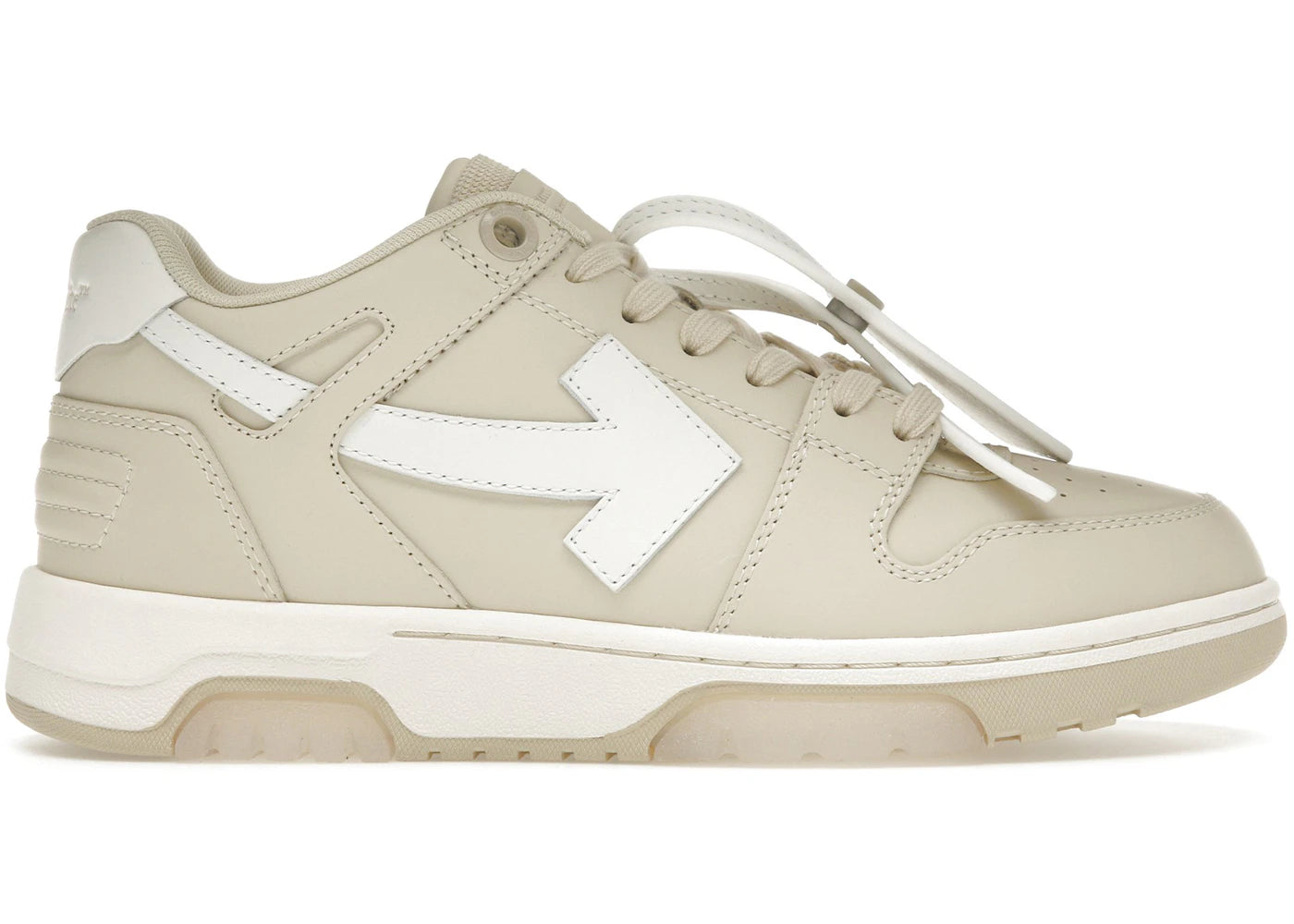 Off-White Out Of Office Ooo Low Tops Angora White