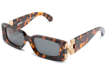 off-white roma sunglasses havana (oeri098f23pla0016007)