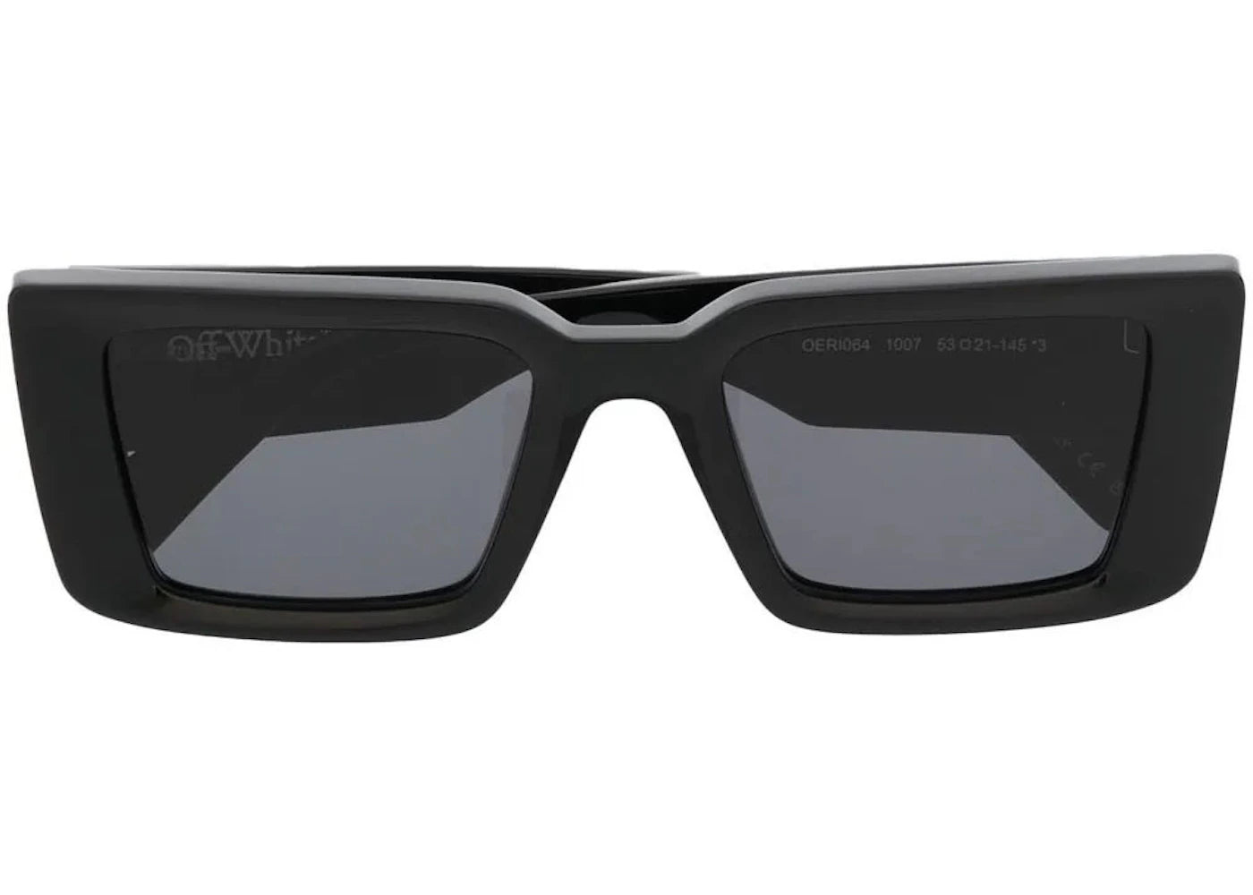 off-white savannah sunglasses black/dark grey (oeri064s23pla0011007)