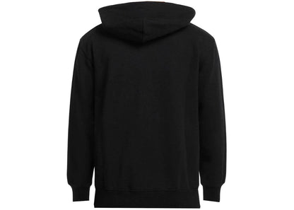 off-white single arrow slim fit zip-up hoodie black
