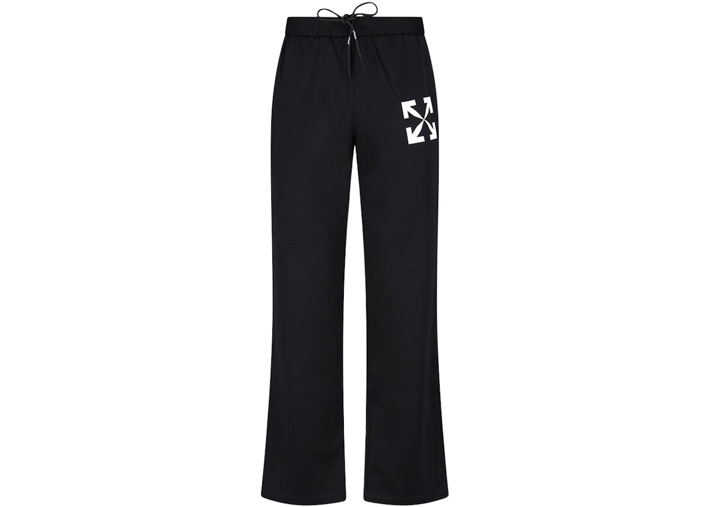off-white single arrow slim trackpant pants black/white