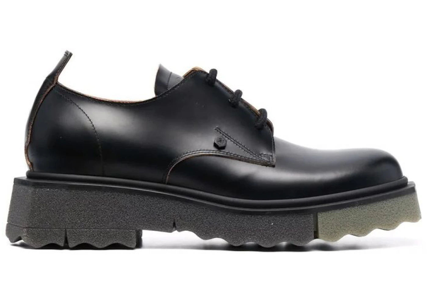 Off-White Sponge Derby Black