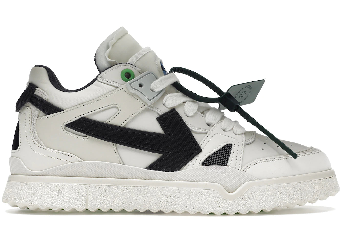 Off-White Sponge Mid Top White Black