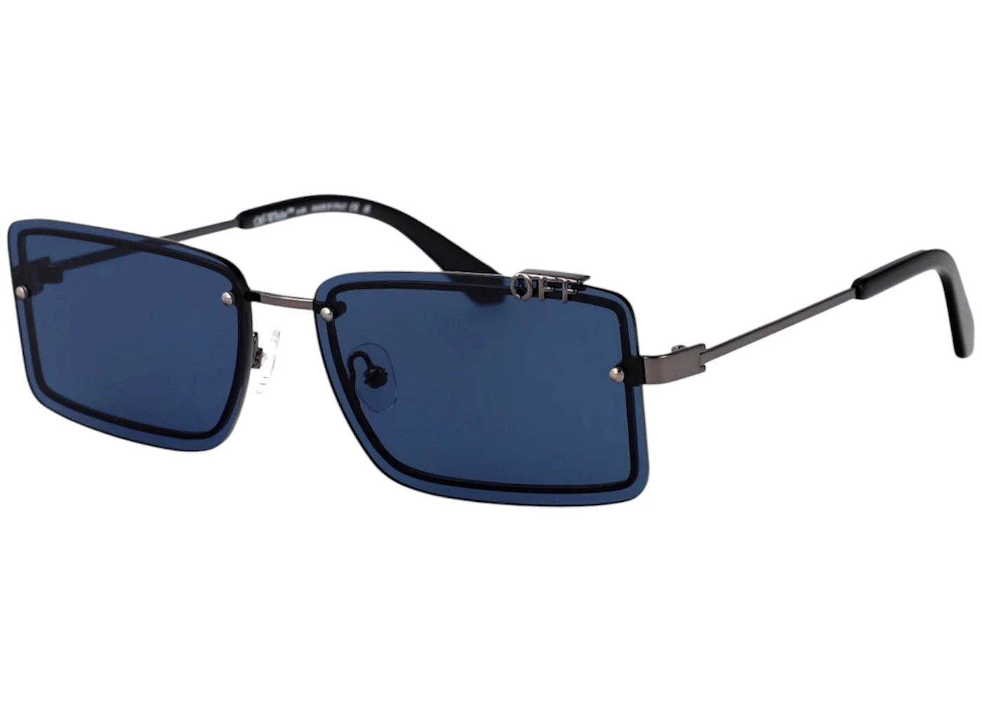 Off-White Tampa Sunglasses Gunmetal Blue