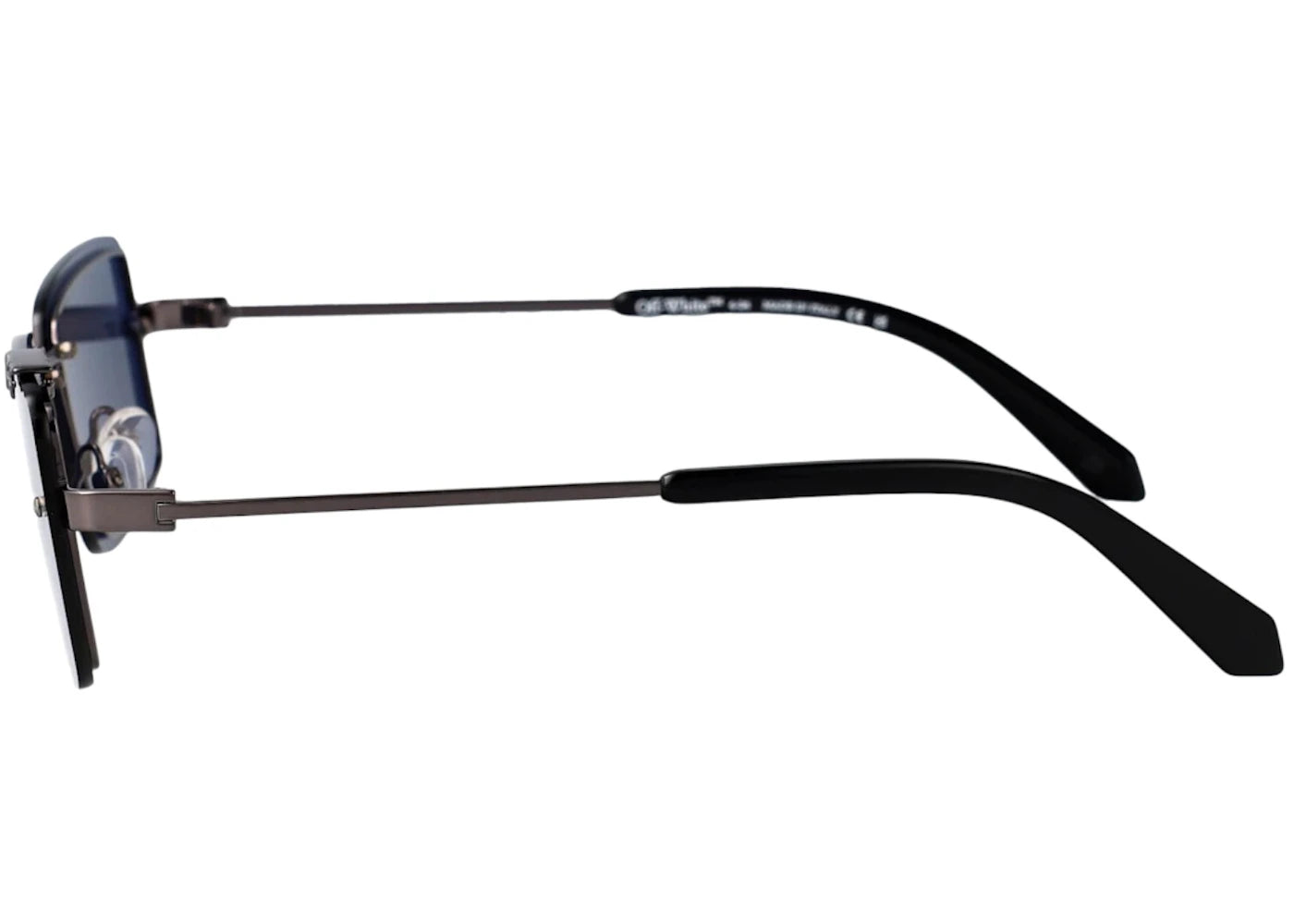 Off-White Tampa Sunglasses Gunmetal Blue