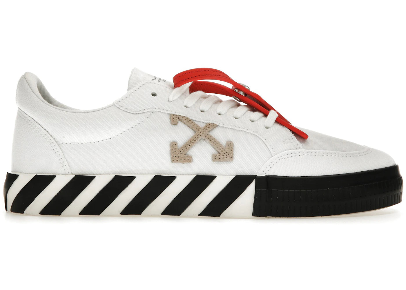 Off-White Vulc Low White Black Sand