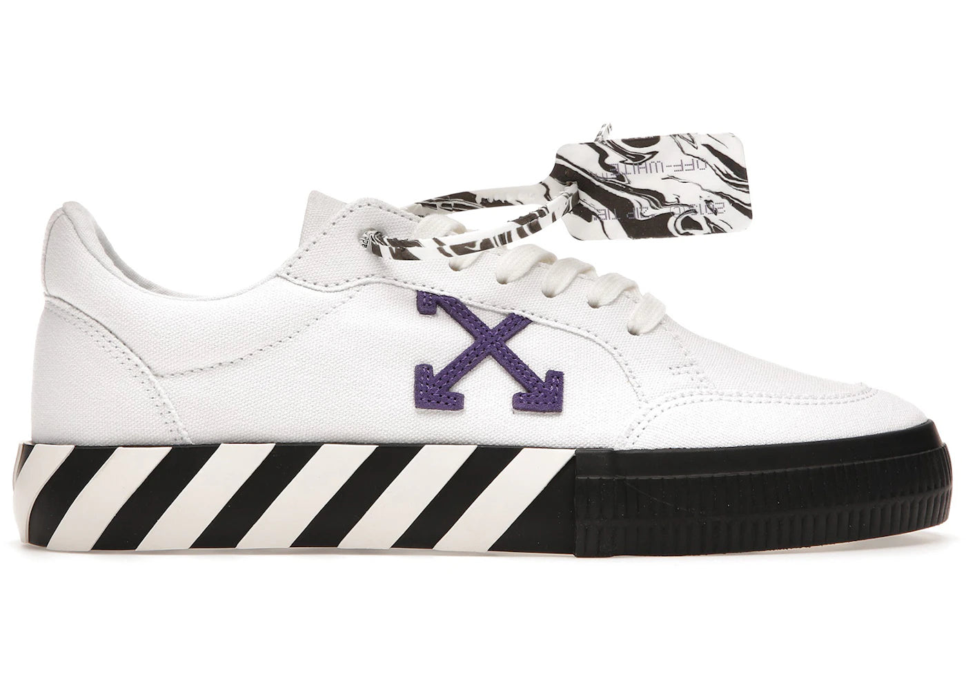 Off-White Vulc Low White/Purple Ss21