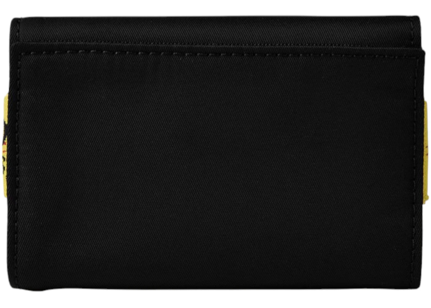 off-white wallet binder mini french black/white 