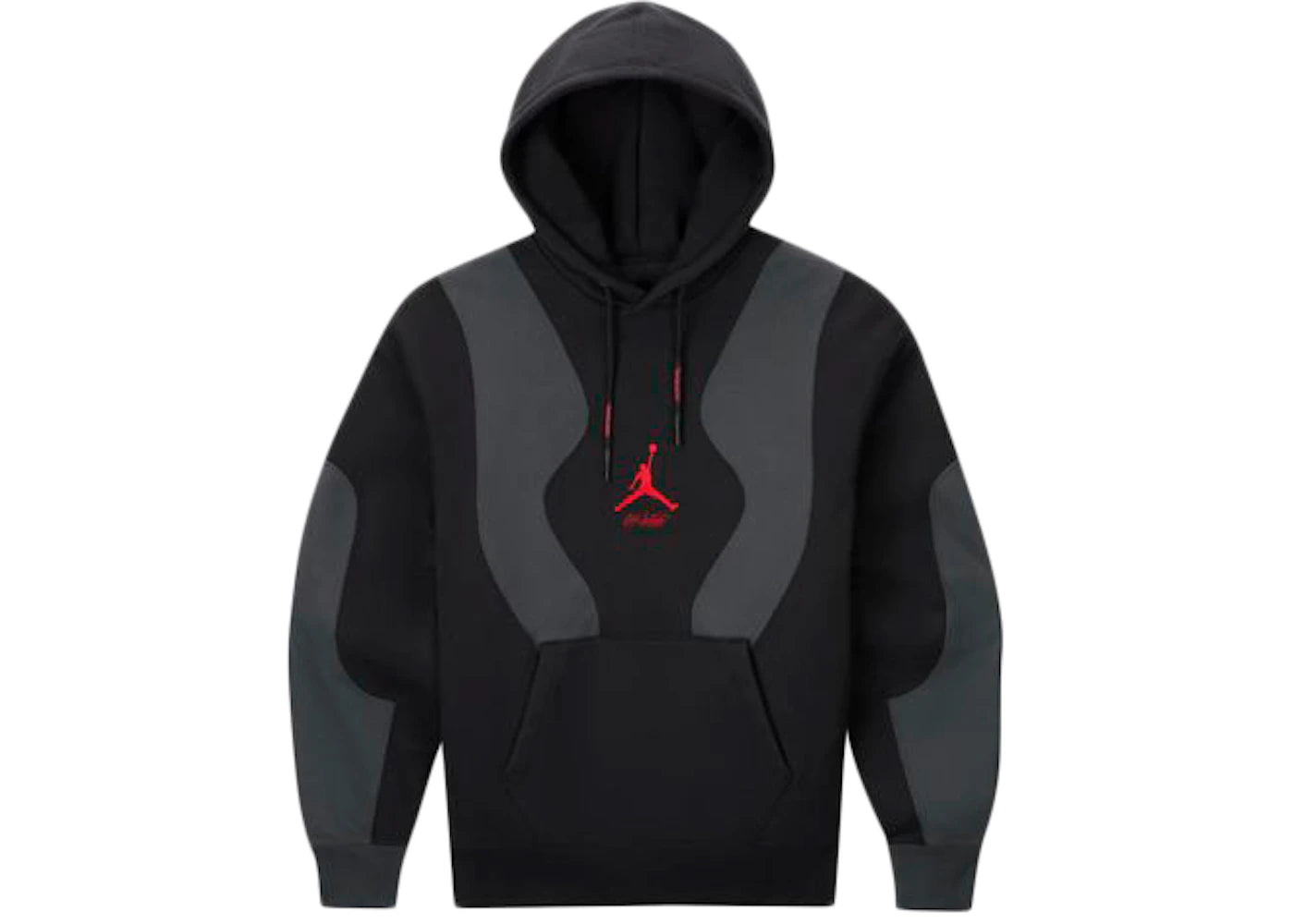 off-white x jordan hoodie black
