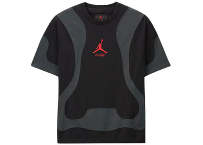 off-white x jordan tee black