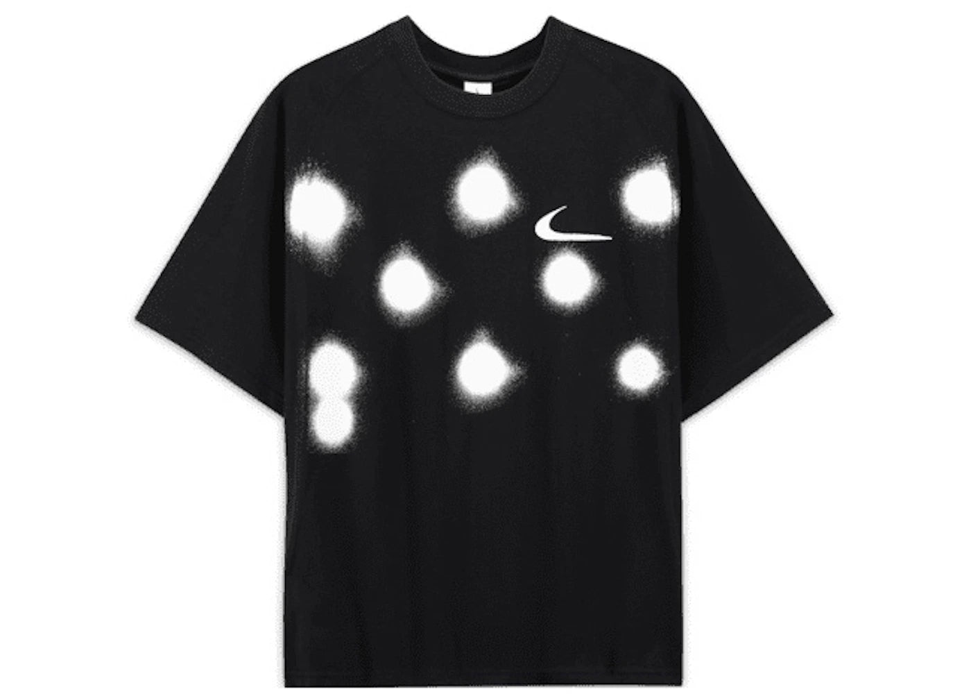 off-white x nike spray dot t-shirt black