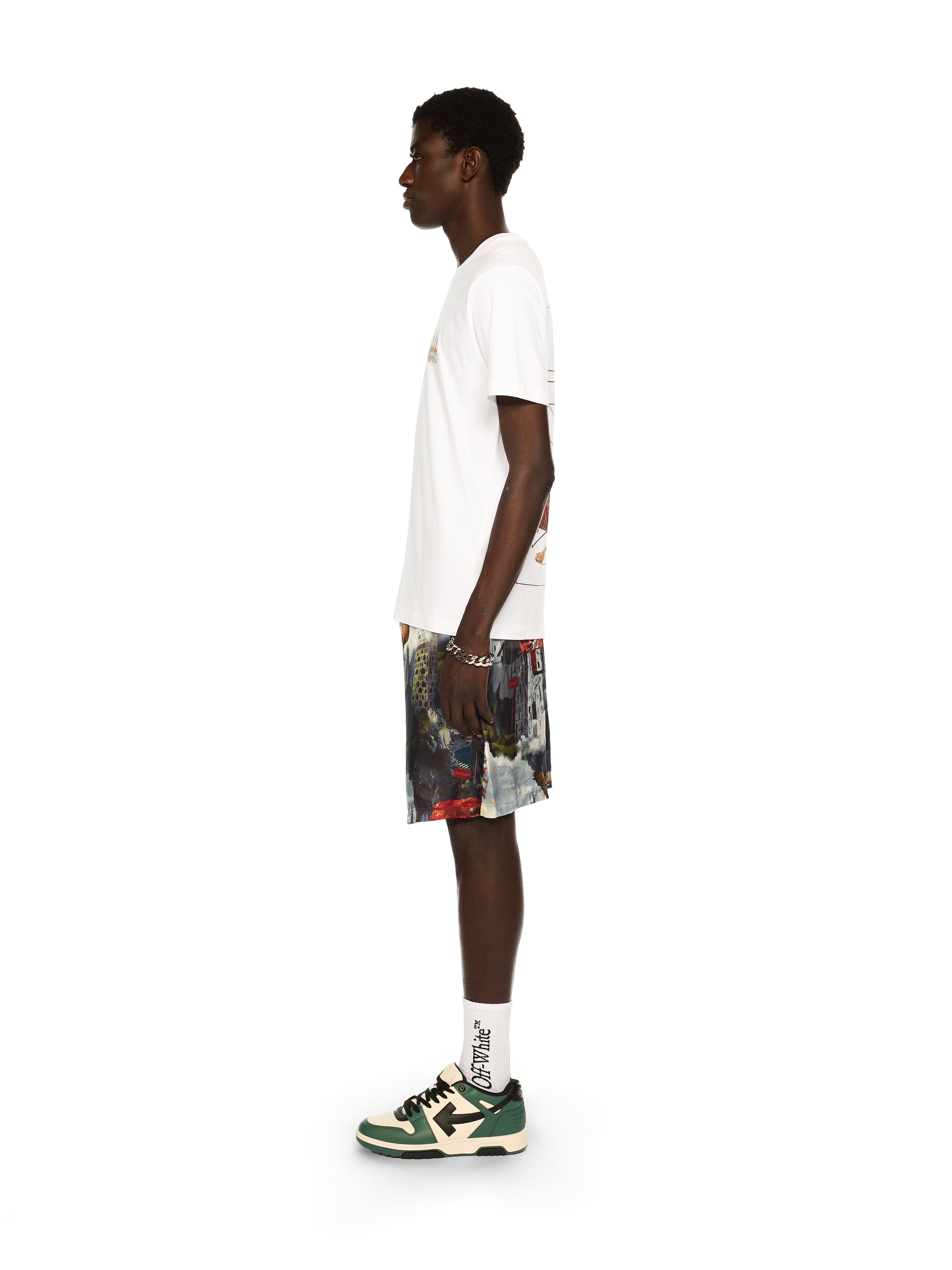 Off-White Building Arrow Slim Logo Tee Black