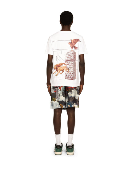 Off-White Building Arrow Slim Logo Tee Black