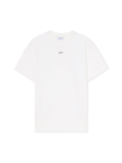 Off-White Newspaper Arrow Slim Logo Tee Black
