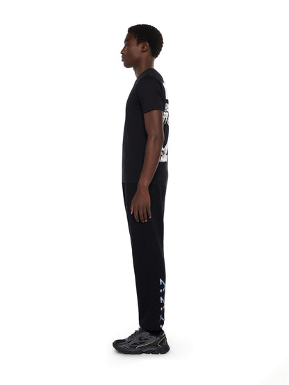 Off-White Newspaper Arrow Slim Logo Tee Black
