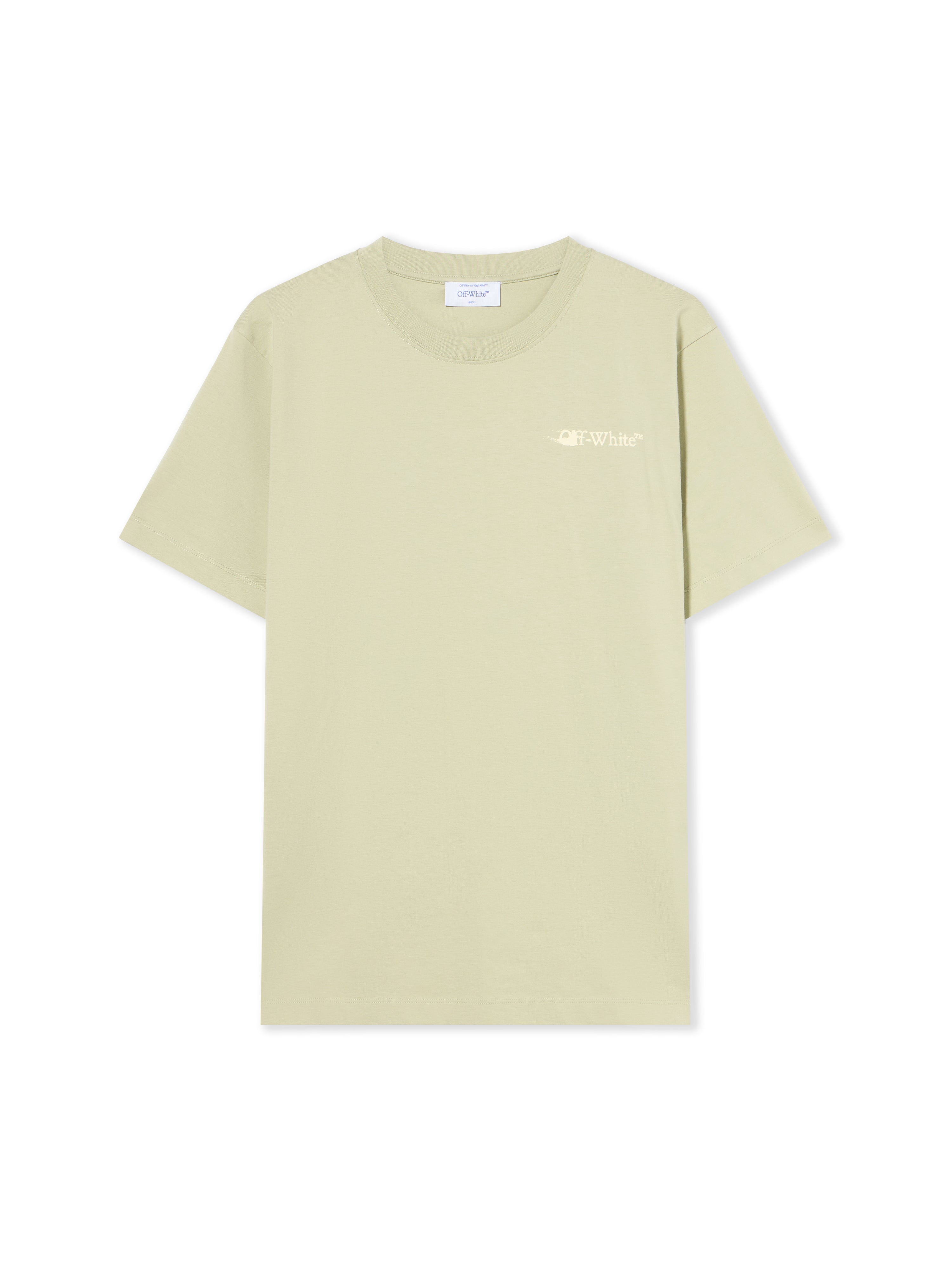 Off-White Ink Arrow Slim Logo Tee Black Cream