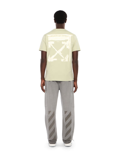 Off-White Ink Arrow Slim Logo Tee Black Cream