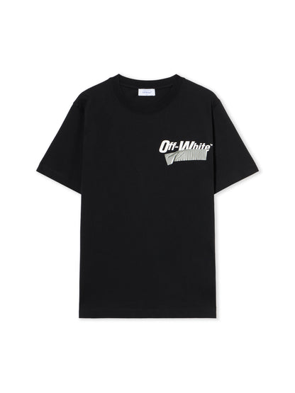 Off-White Cupid Tape Slim Tshirt Black