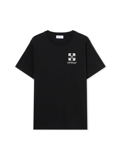Off-White Small Arrow Slim Logo Tshirt Black