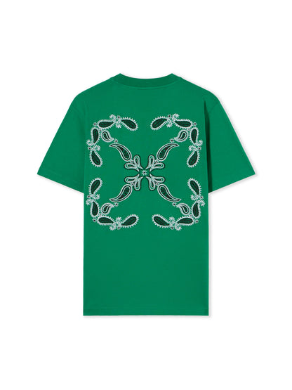 Off-White Bandana Arr Slim Ss Tee Green