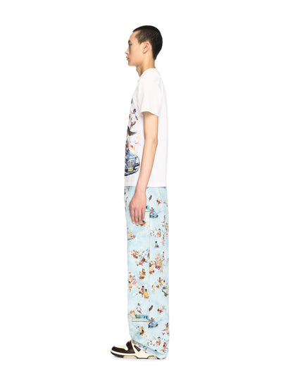 Off-White White Car Fresco Tshirt