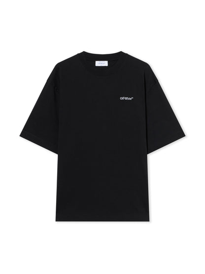 Off-White Landscape Arrow Skate Logo Tee Black