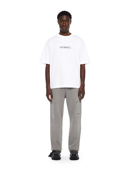 Off-White Scribble Arrow Skate Logo Tshirt Black