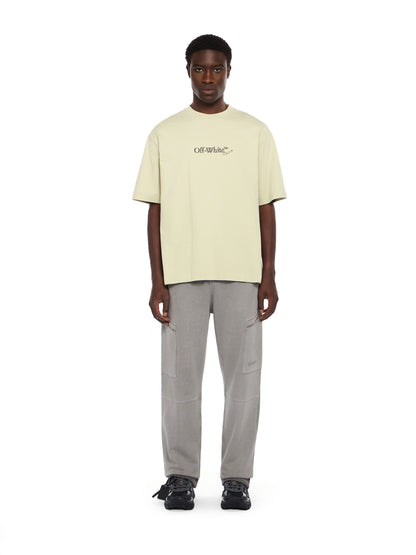 Off-White Scribble Arrow Skate Logo Tshirt Black