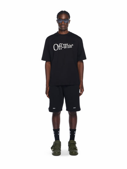 Off-White Run Arrow Skate Logo Tshirt Black