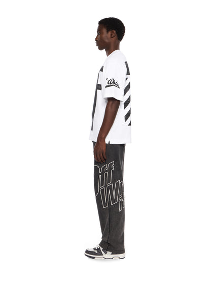 Off-White Big Off Diagonal Skate Logo Tshirt