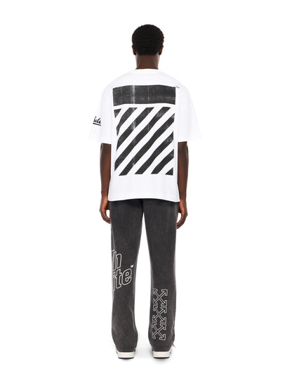Off-White Big Off Diagonal Skate Logo Tshirt