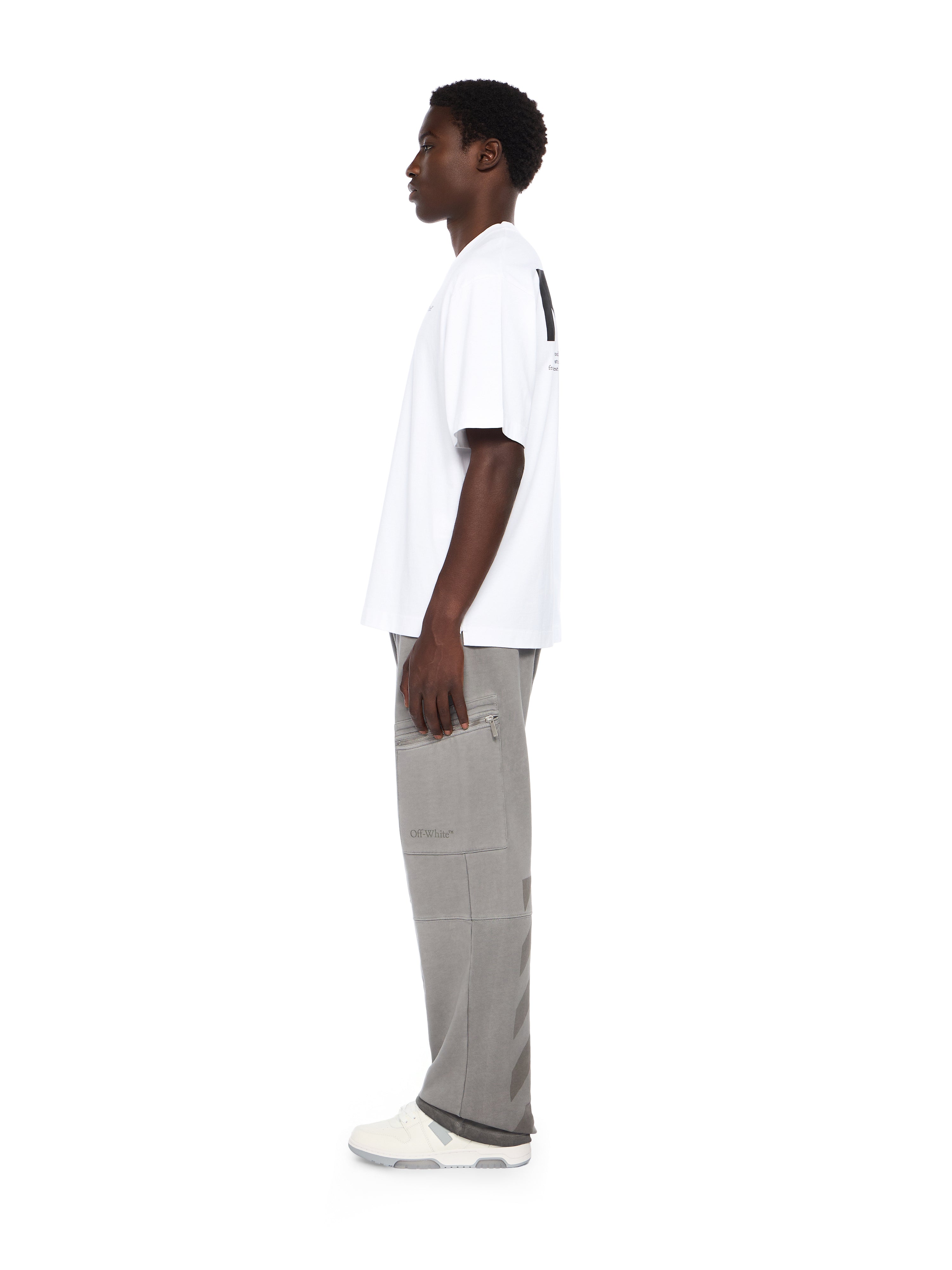 Off-White Half Arrow Skate Logo Tee