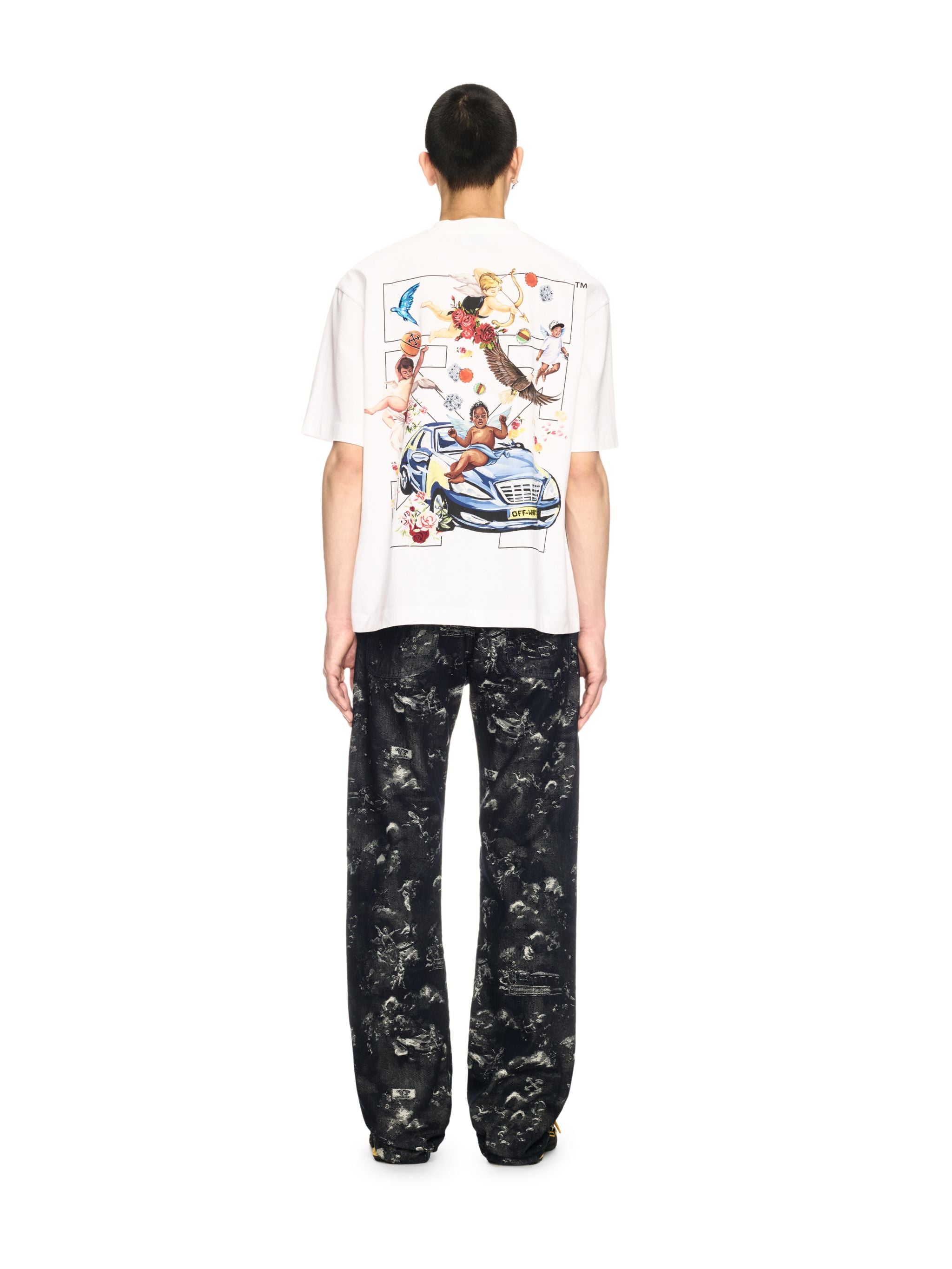 Off-White Fresco Arrow Skate Tshirt