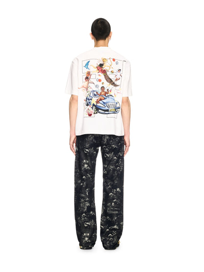 Off-White Fresco Arrow Skate Tshirt