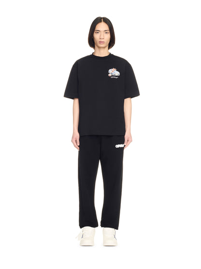 Off-White Fresco Arrow Skate Ss Tee Black