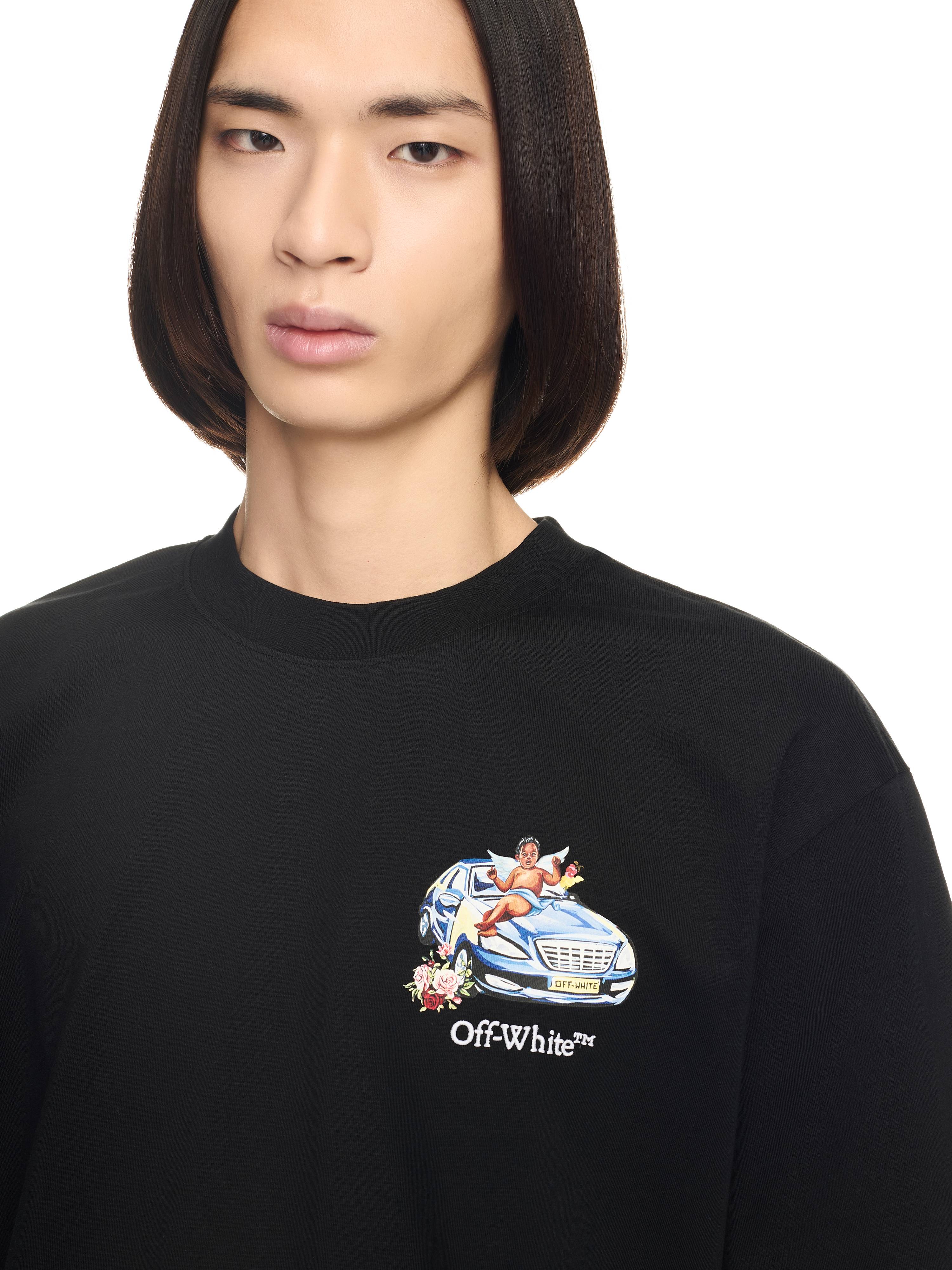 Off-White Fresco Arrow Skate Ss Tee Black