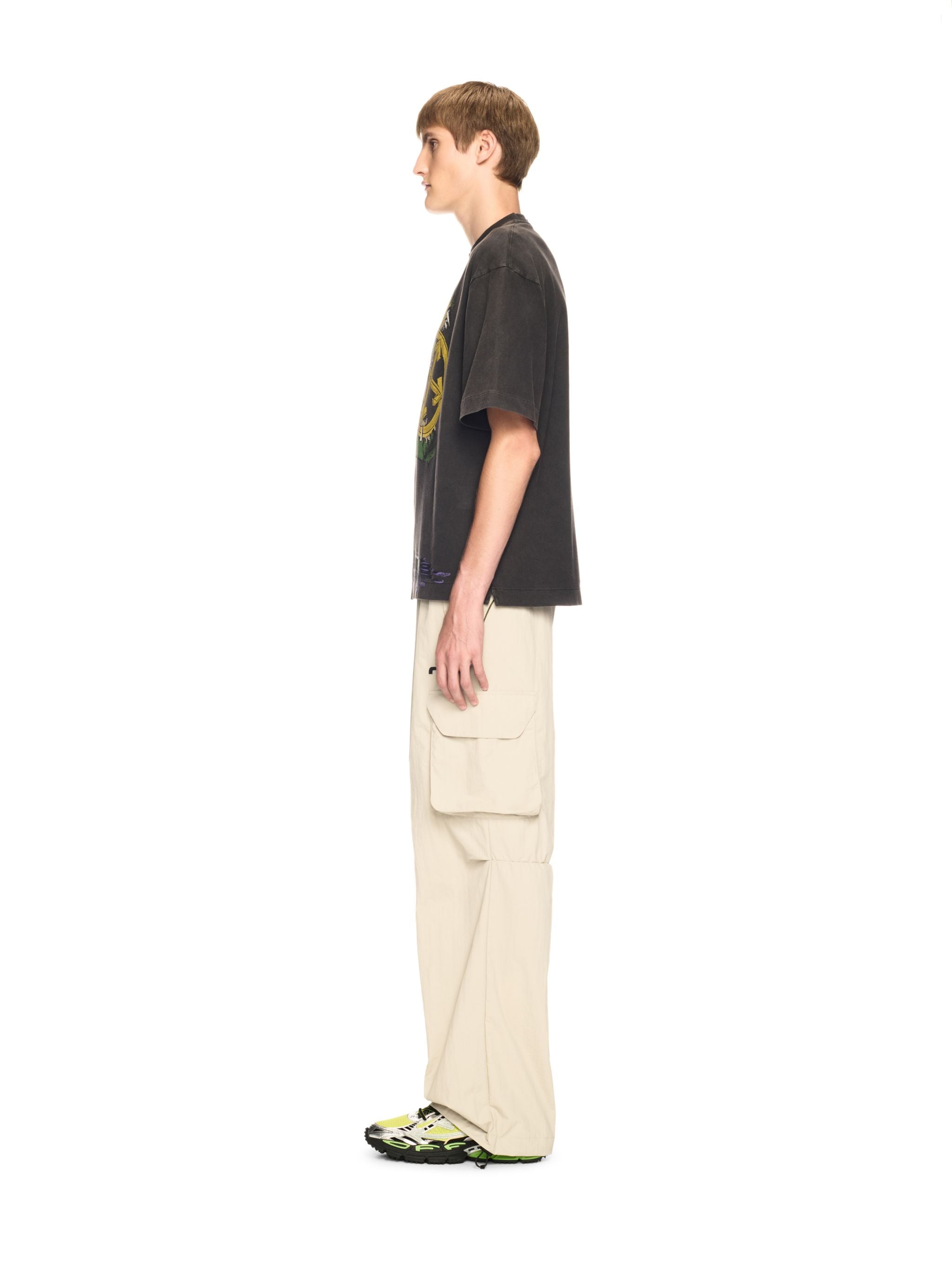 Off-White Big Croco Skate Ss Tee Black