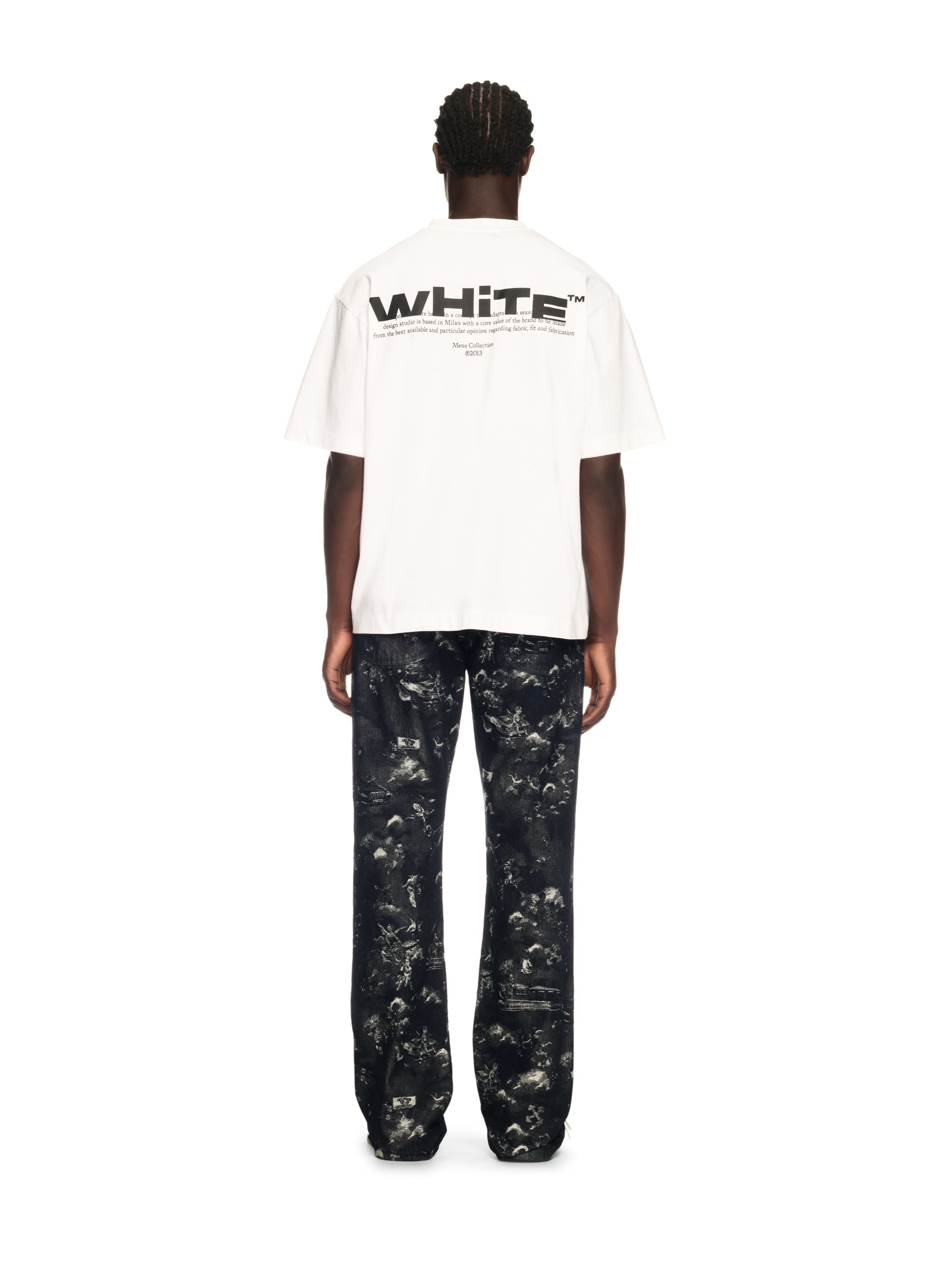 Off-White White Off Split Tshirt