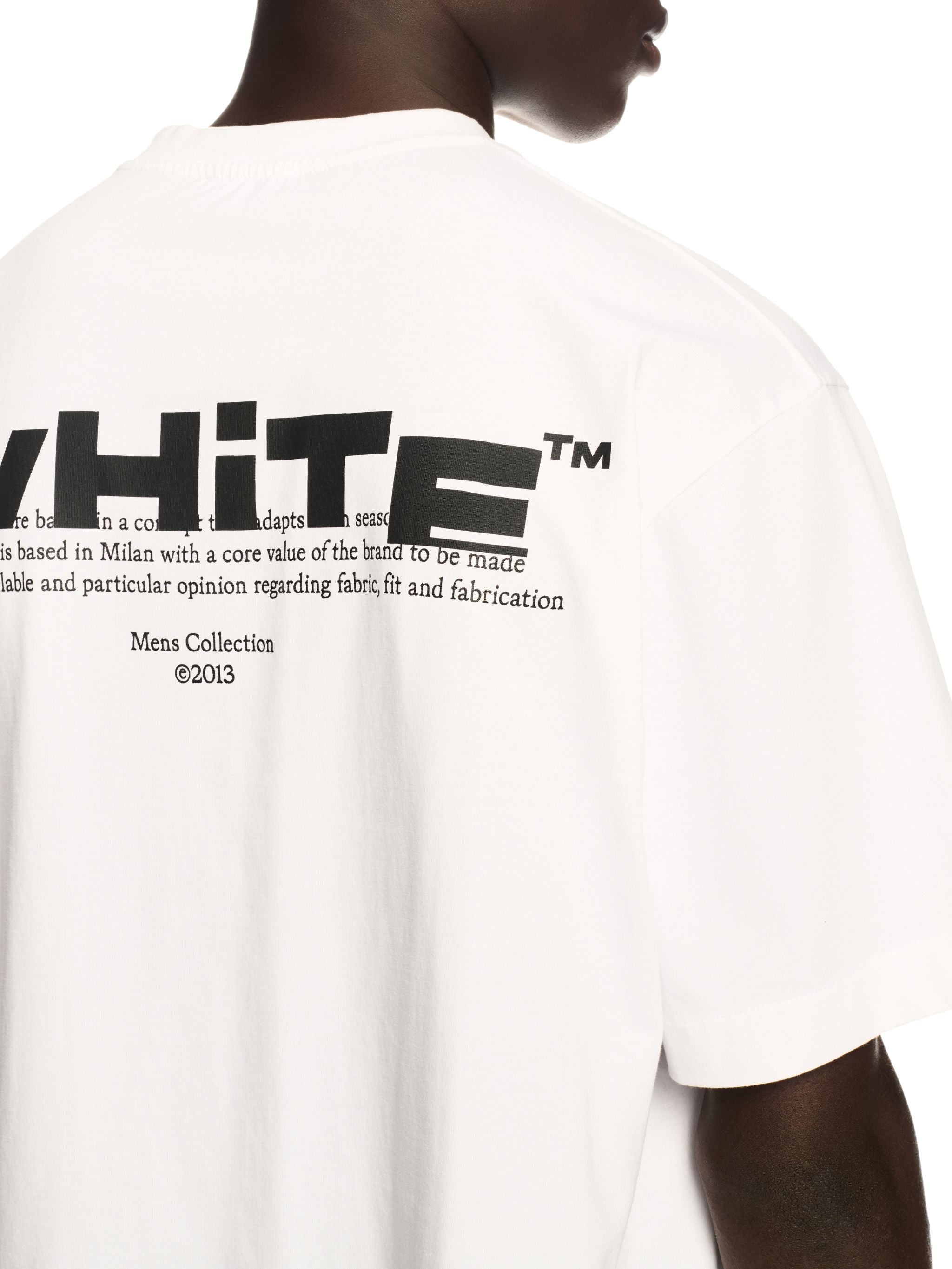 Off-White White Off Split Tshirt