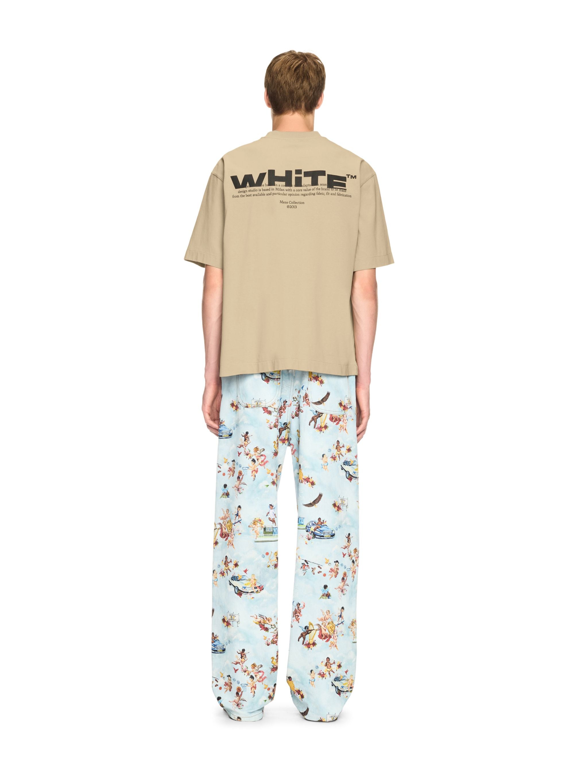 Off-White Off Shared Skate Ss Tee Neutrals