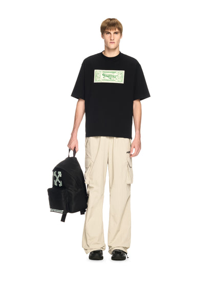 Off-White Banknote Arrow Skate Ss Tee Black